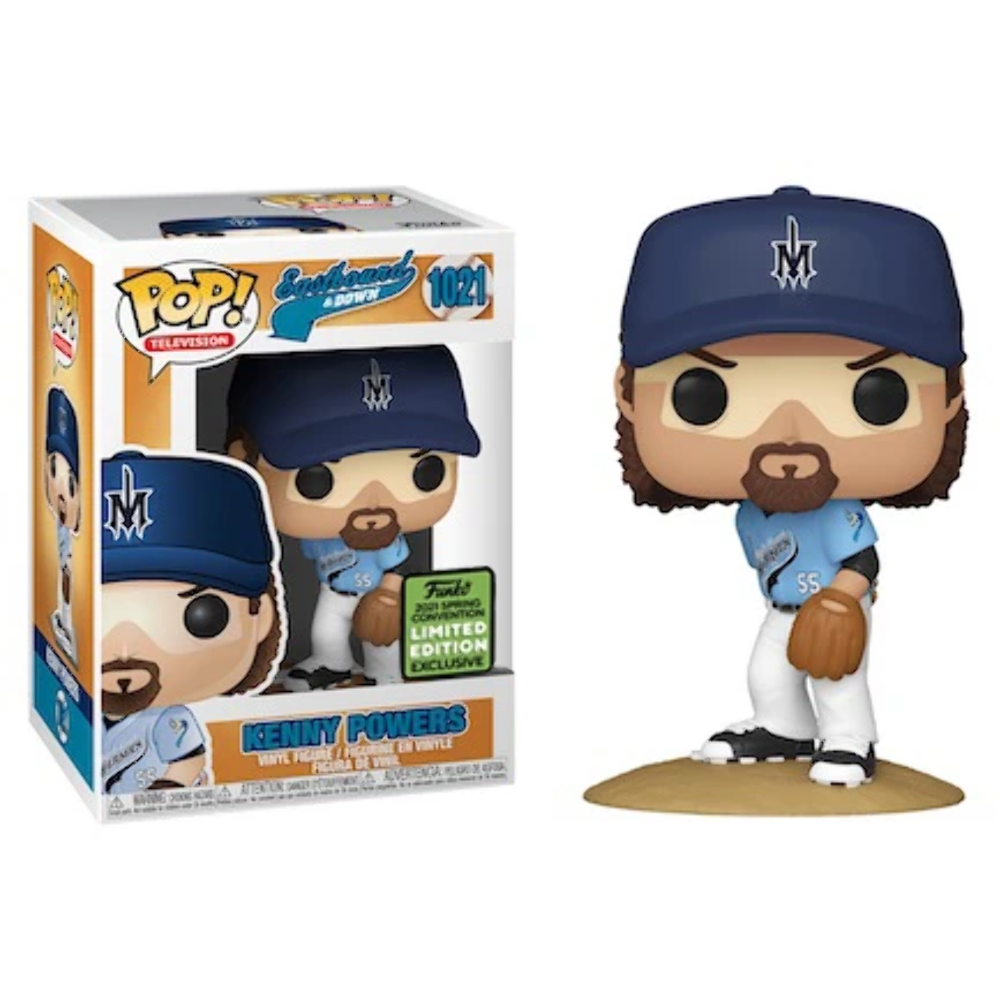 Exclusive Pop #1021 KENNY POWERS baseball sport Eastbound & Down