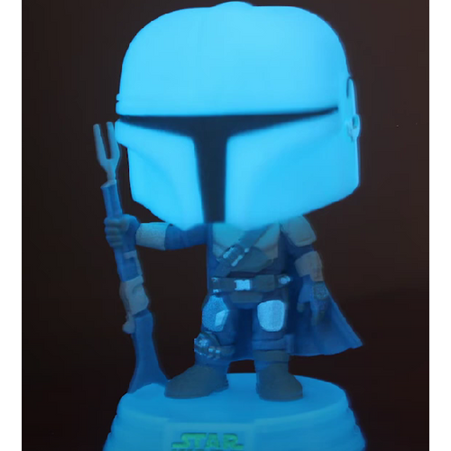 Thumbnail: Exclusive Pop! #345 Glows MANDALORIAN GITD EE202203 pk12 EE20220928-6 EE202402-6