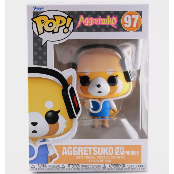 Miniature : Pop #097 Sanrio AGGRETSUKO with HEADPHONES EE20241201-3