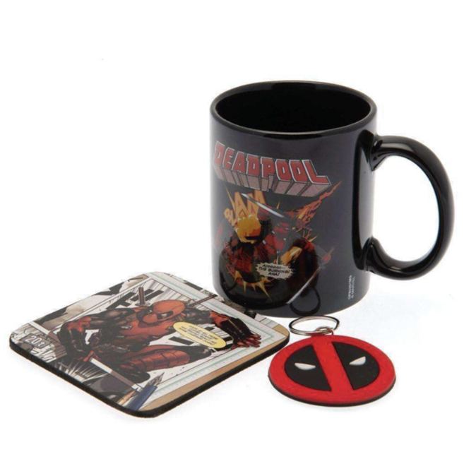 Miniature : Marvel DEADPOOL Gift Set mug-coaster-keychain OR202511