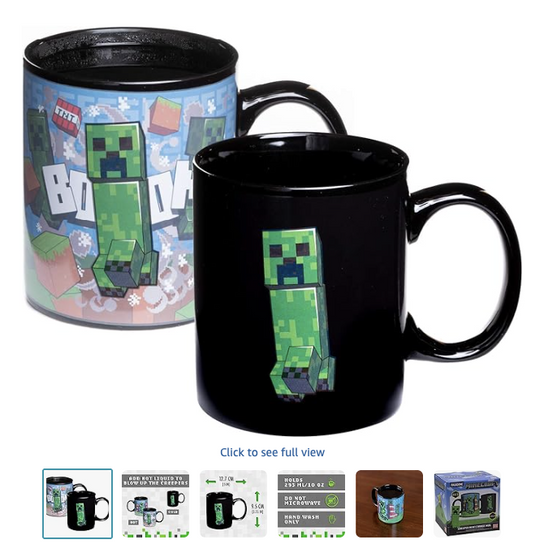 Minecraft Heat Reversal Mug with Gift Box OR202511