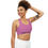 Thumbnail: Light Pink Seamless Sports Bra (AOP)
