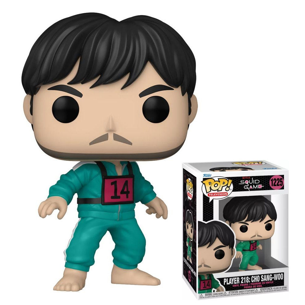 Pop #1225 Joueur 218 CHO SANG-WOO Jeu de calamar fille R20220412 paquet de 6