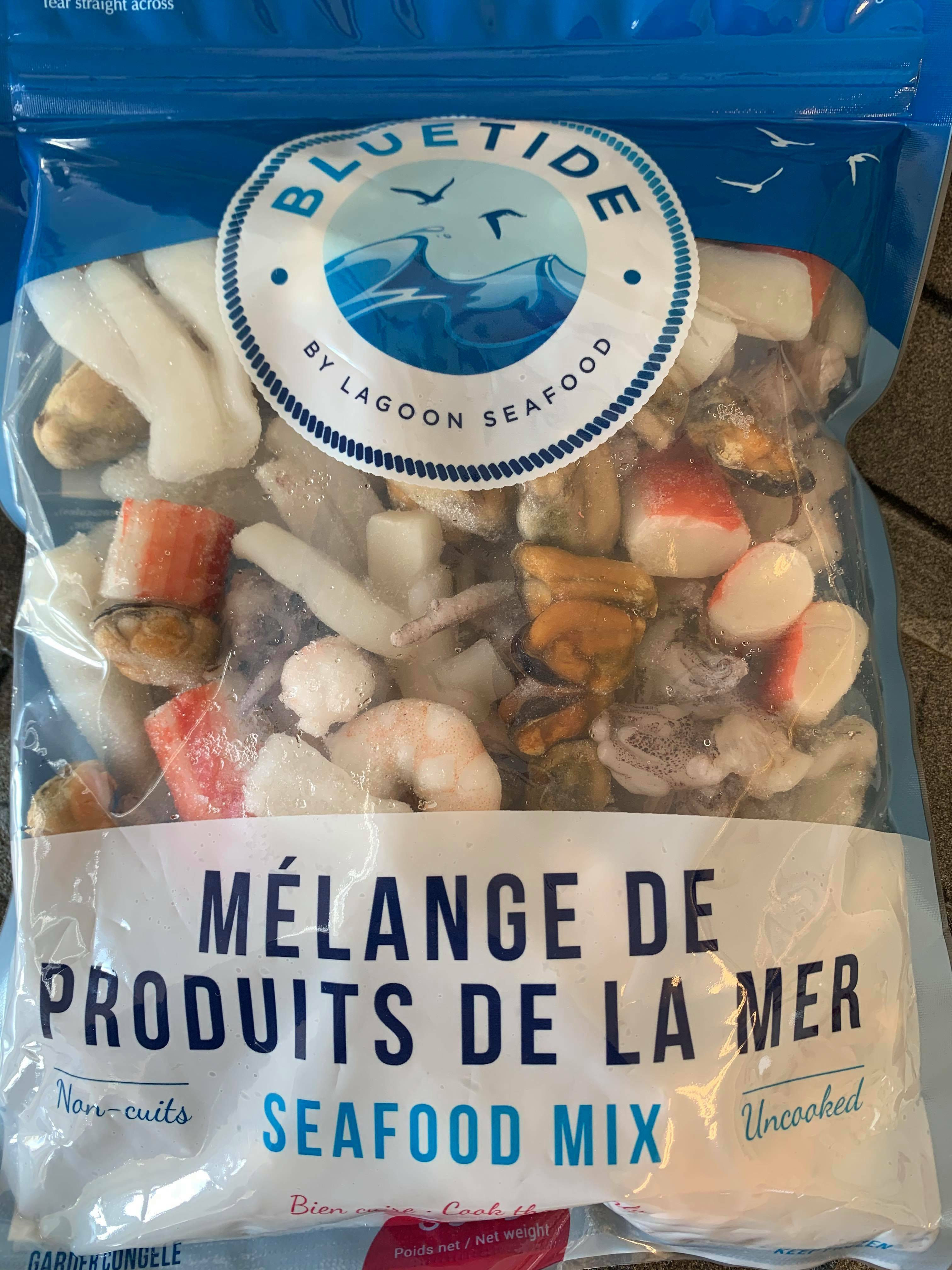 Mélange de fruits de mer