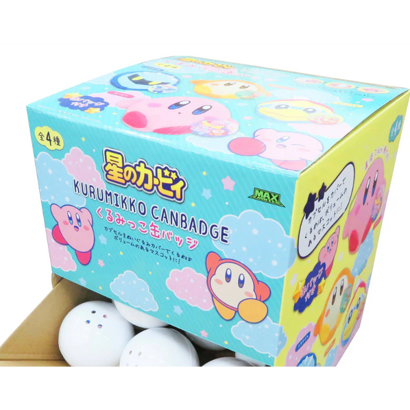 Thumbnail: Japanese Version KIRBY'S DREAMLAND Can Badge Keychain Blind Box