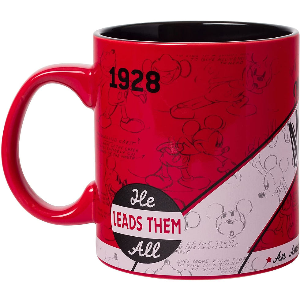 Thumbnail: Disney MICKEY 1928 Red Jumbo Mug