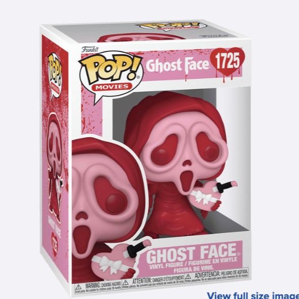 pop! #1725 GHOST FACE pink valentines ghostface R202501-3