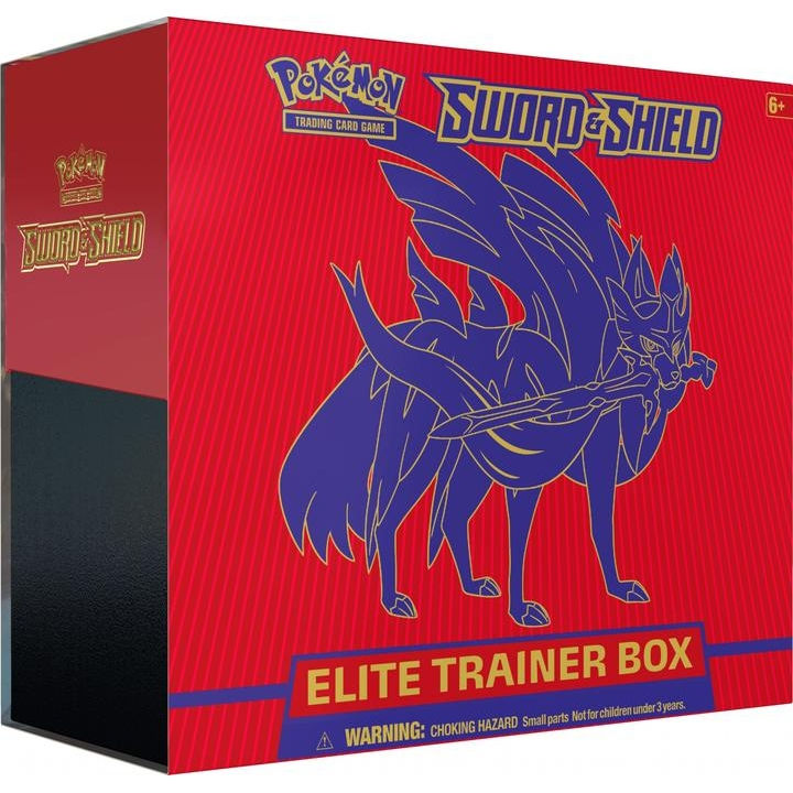 Pokemon - Sword & Shield Elite Trainer Box - Zacian