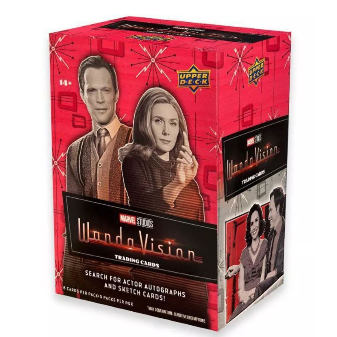 2022 UPPER DECK MARVEL STUDIOS WANDAVISION BLASTER BOX