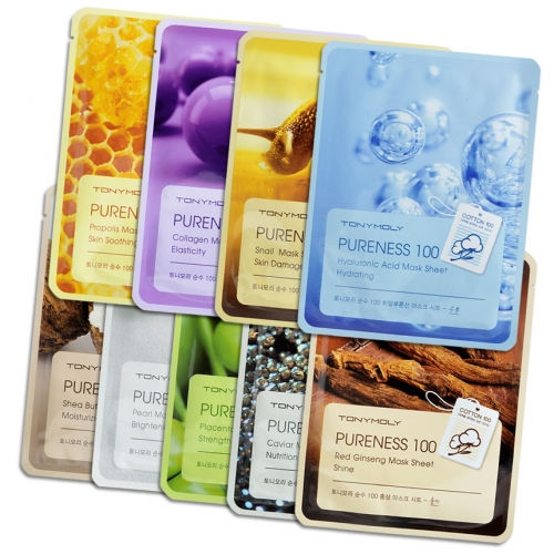 Thumbnail: TONYMOLY Collagen PURENESS 100 Mask Sheet skin care KC201808