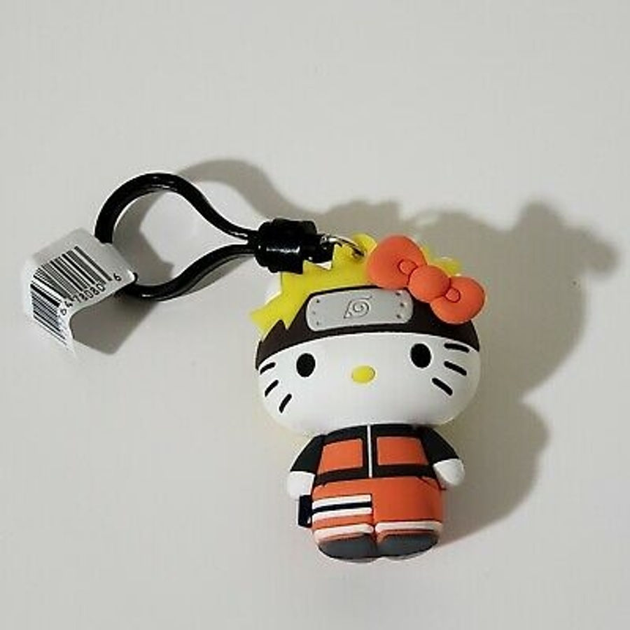 Thumbnail: Naruto x Hello Kitty & Friends: Blind Bag 3D Figural Bag Clip