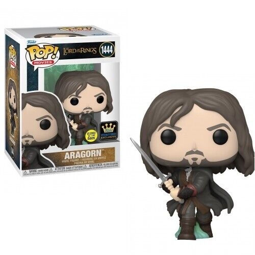 Exclusive Pop! #1444 Glows ARAGORN LOTR lord of the rings EE20230125-6 EE2023090