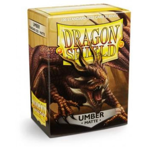 Dragon Shield Deck Protectors MATTE Umber (100 Count)