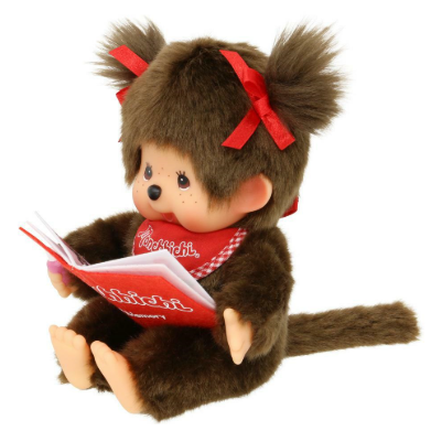 Official MONCHHICHI Doll Figure Reading Book