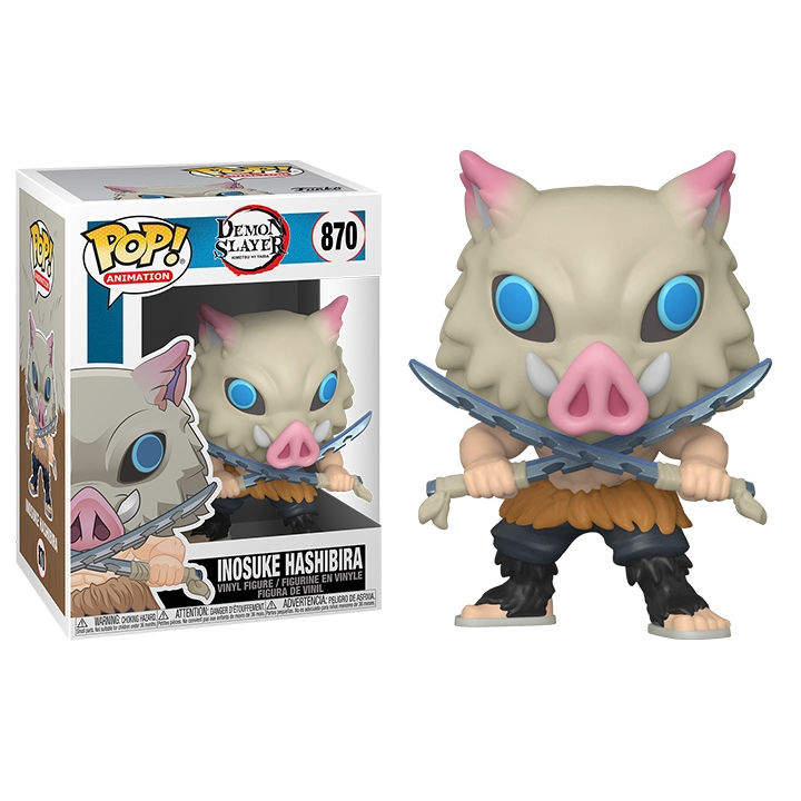 Pop #870 INOSUKE HASHIBIRA pig Demon Slayer Japanese Anime R20211218 pk12 EE2022