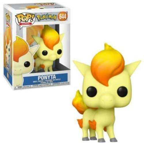 Pop #644 PONYTA yellow Pokemon R20210423 pk2 R20221025-6