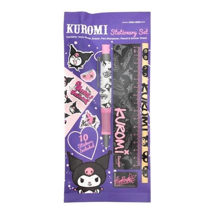 SANRIO KUROMI stationery Set