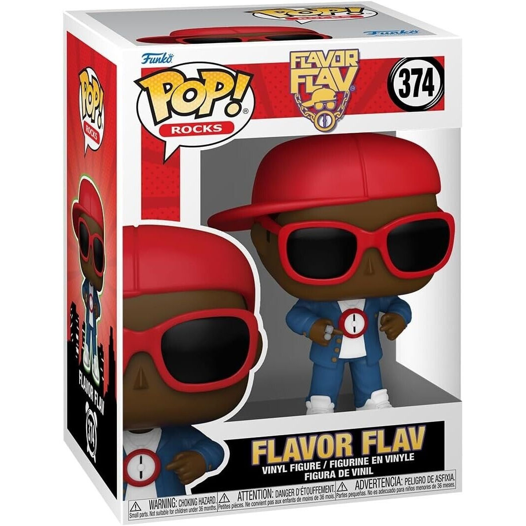 FUNKO POP! ROCKS - FLAVOR FLAV 374 (FLAVOR OF LOVE)