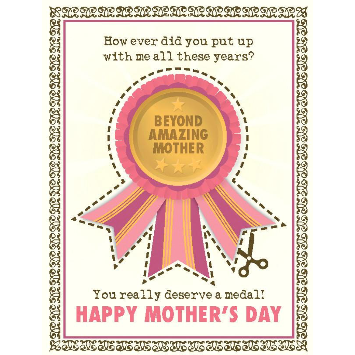 Beyond Amazing Mother Greeting Card | Yellow Bird Paper Greetings