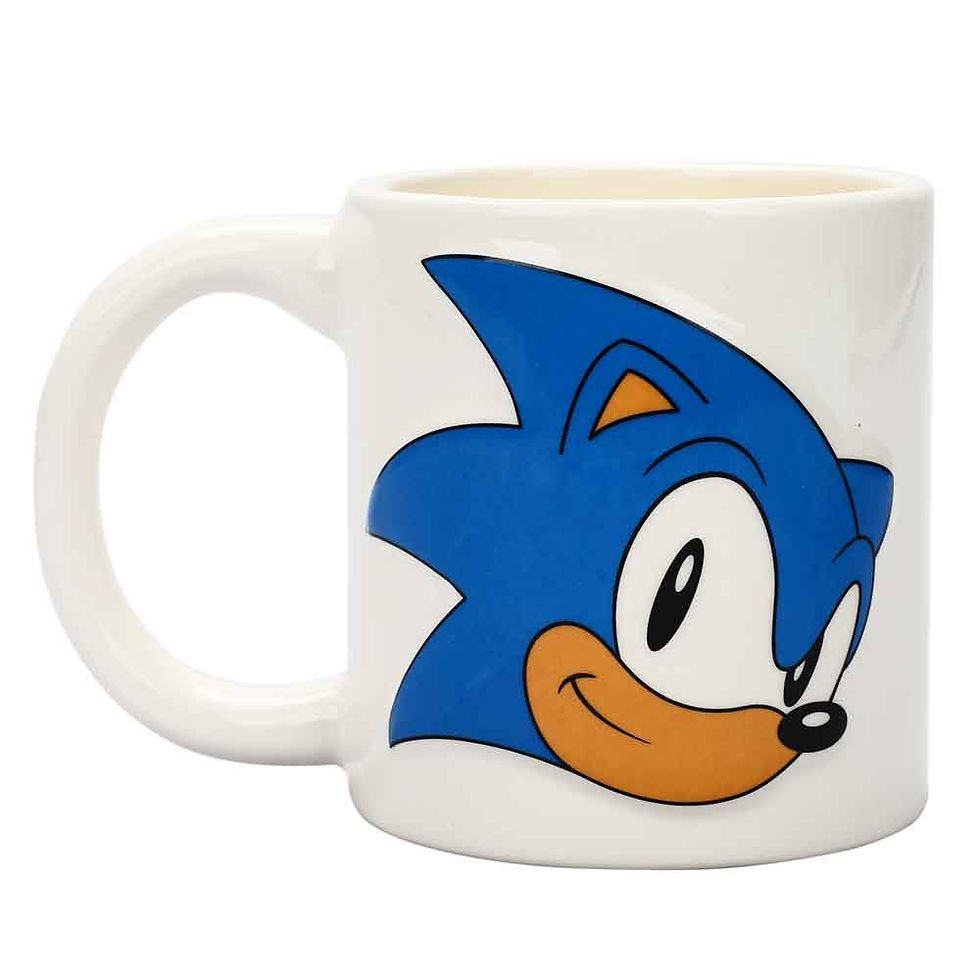Miniature : SONIC Sculpted 3D Face Mug 16oz Bioworld20230427-3-9