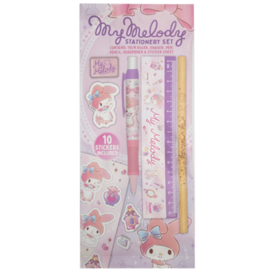 SANRIO MY MELODY Stationery Set OR202409-6