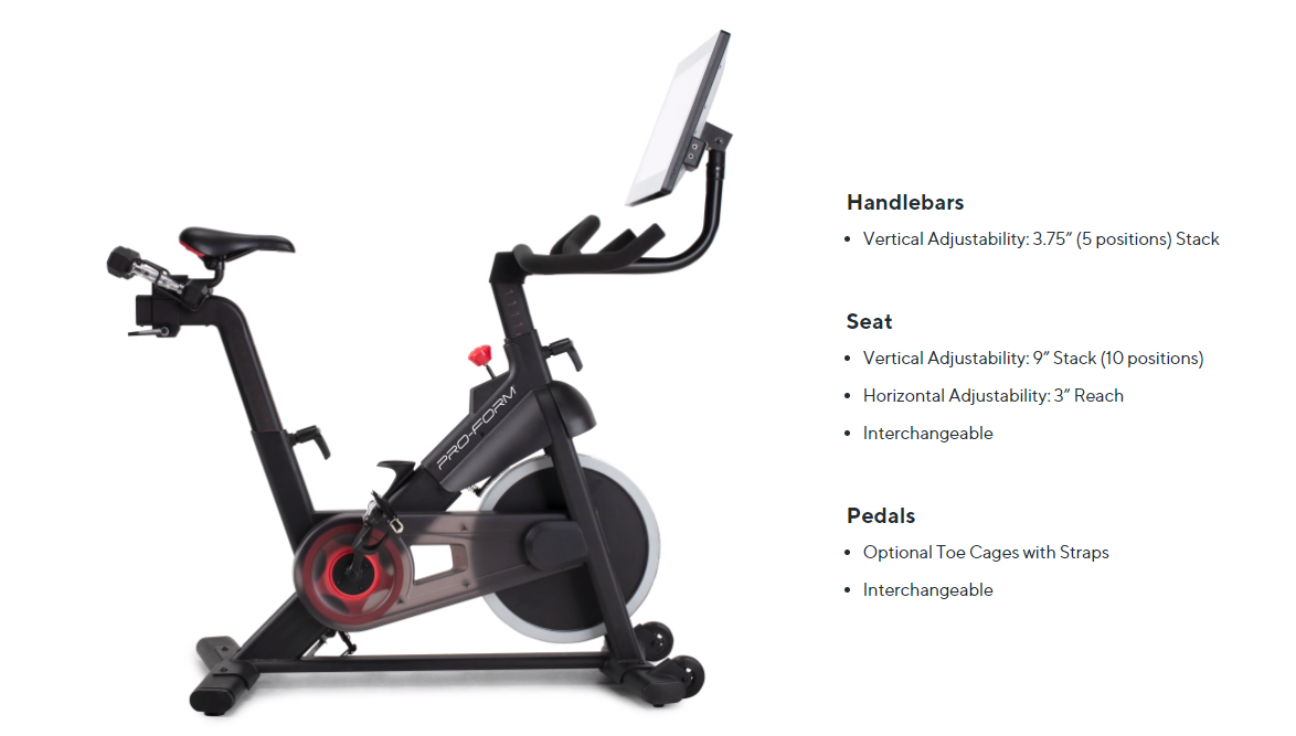 PROFORM STUDIO BIKE PRO 22