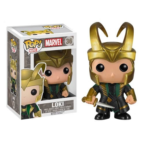 Rare vaulted Pop! #036 Classic LOKI marvel sam202107