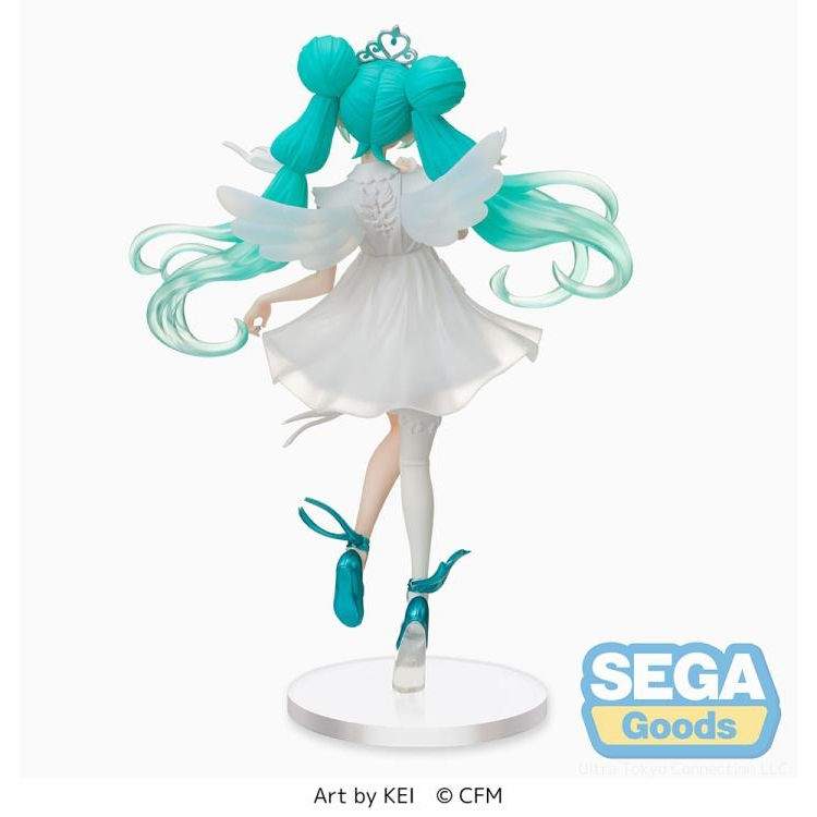 Miniature : SEGA JAPAN Hatsune Miku 15th Anniversary Version Figure Statue SPM EE20230419-15