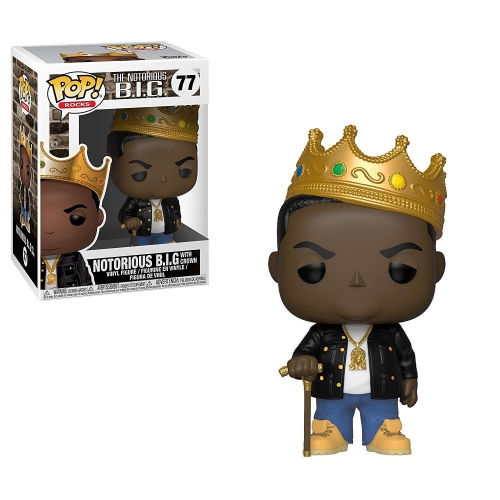 Pop! #077 Rocks Music Crown NOTORIOUS BIG Jersey funko202101 pk6