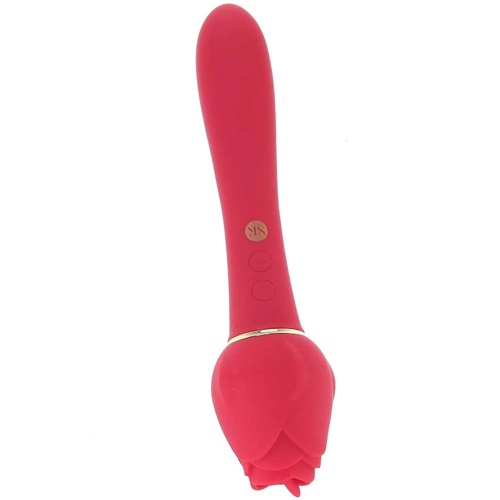 Thumbnail: Rosegasm Lingo Dual Ended Clitoral Vibe