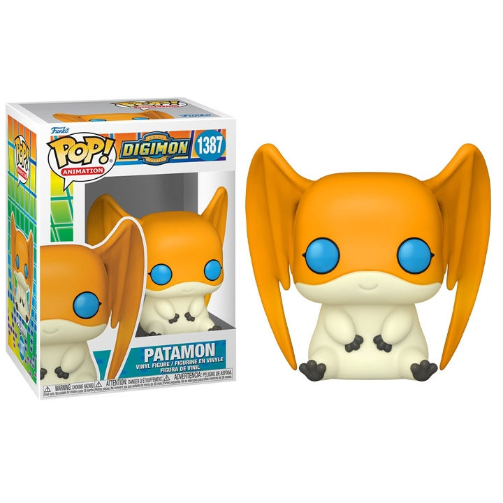 Pop! #1387 PATAMON Digimon orange R20230901-3
