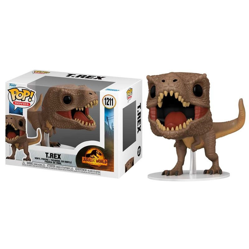 Pop! #1211 T REX Jurassic World Dinosaur T-Rex R20220620 pk6