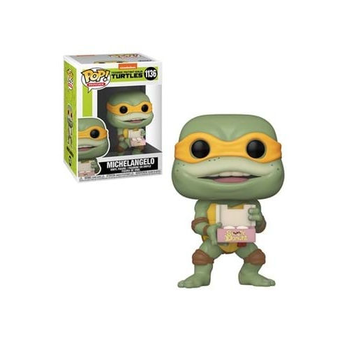 Pop #1136 MICHELANGELO TMNT NINJA TURTLES YELLOW EE202112 PK6