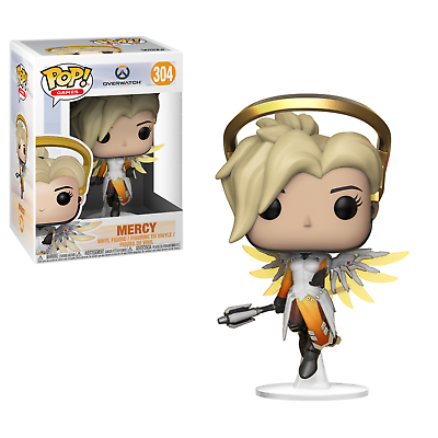 Figurine Pop! Vaulted n° 304 MERCY Overwatch pw20190801 pk1 R20190819 pk6 TAKE1