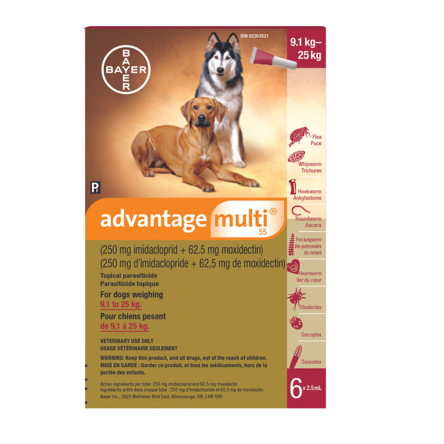 Thumbnail: Advantage Multi for Dogs