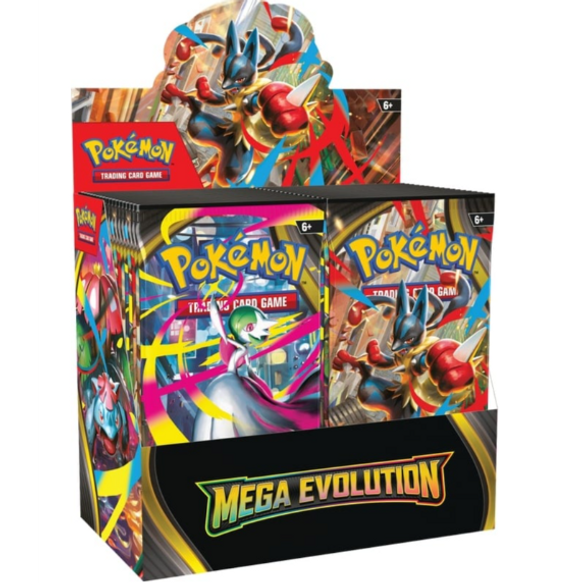 Coffret de boosters Pokémon MEGA ÉVOLUTIONS