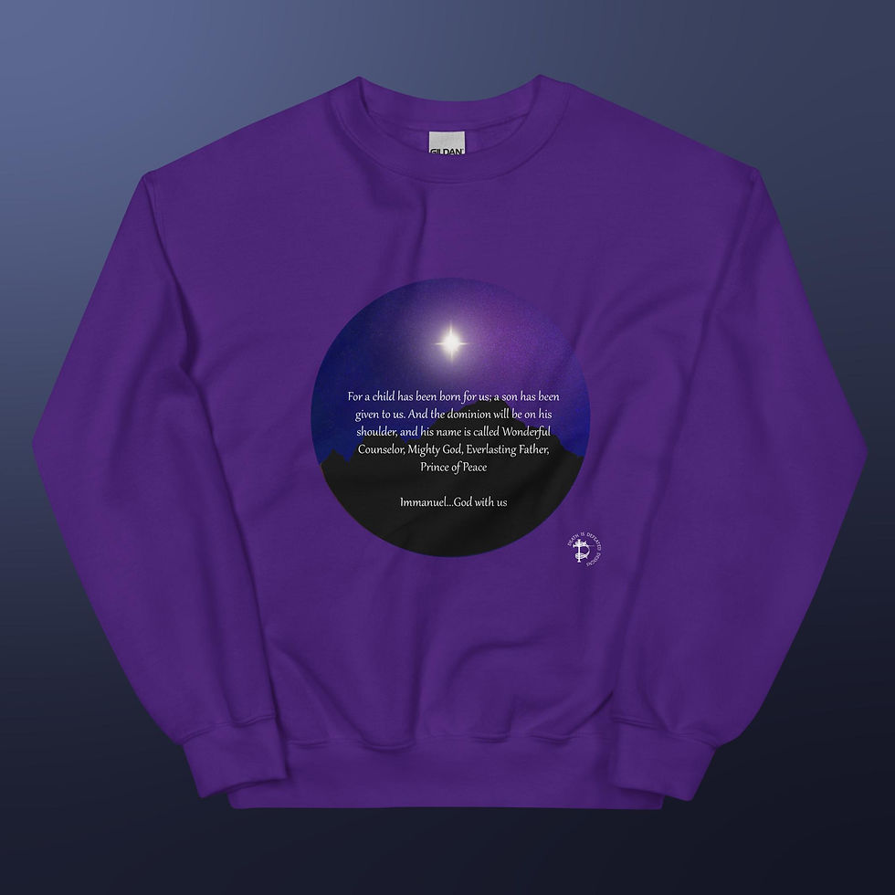 Thumbnail: For Unto Us Sweater