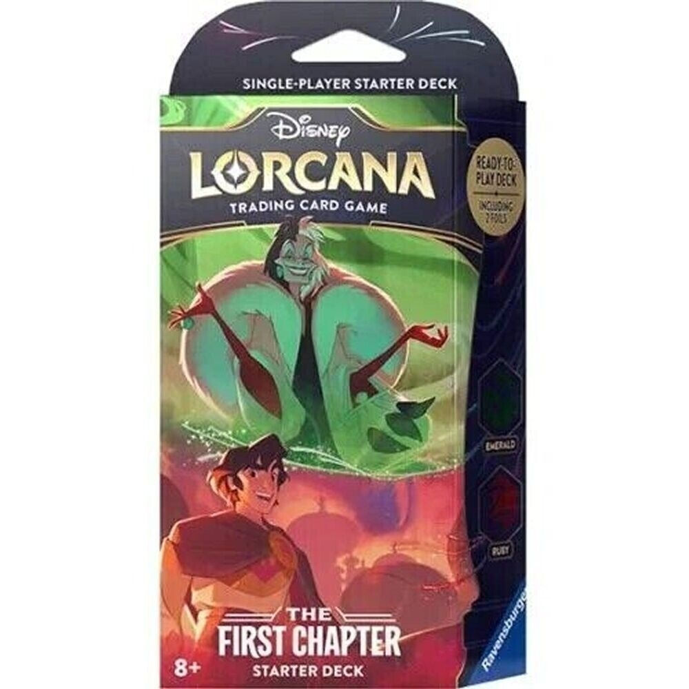 Disney Lorcana: The First Chapter Starter Decks - Emerald/Ruby