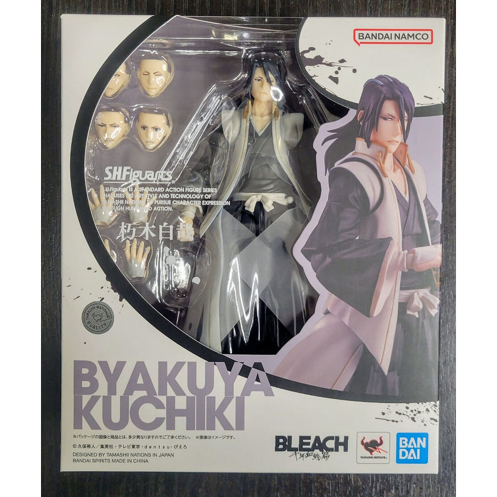 Thumbnail: Bandai BLEACH Byakuya Kuchiki S.H. FIGUARTS PA202503-1