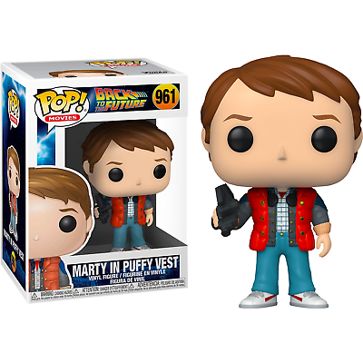 Pop! #961 BTTF MARTY with PUFFY VEST BACK TO FUTURE R20200901 pk6