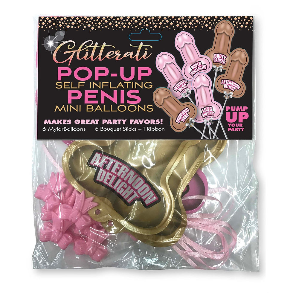 Thumbnail: Pop-Up Penis Mini Balloons (6pk)