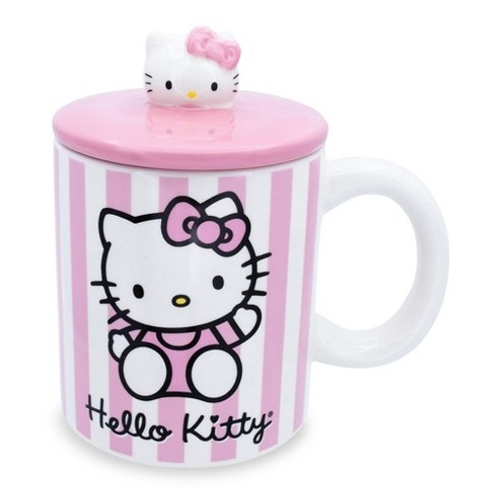 Miniature : Sanrio HELLO KITTY Mug w/LID OR202307-4