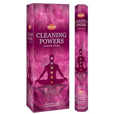 Box of 6x20 Incense CLEANING POWERS