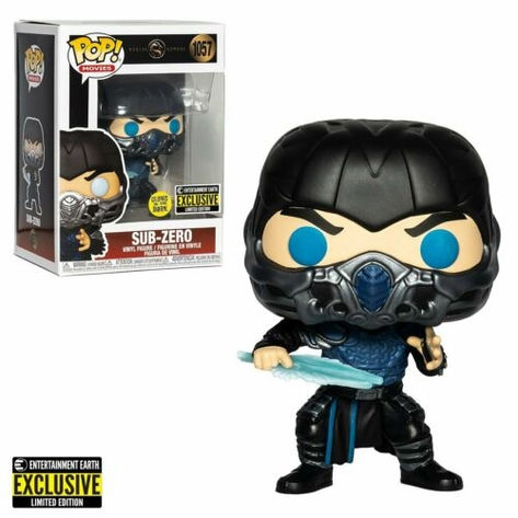 Exclusive Pop! #1057 SUB-ZERO Glows in the Dark GITD Mortal Kombat EE EE20211014