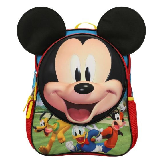 Disney MICKEY FACE 3D EARS Backpack 16" Bioworld202407-1-20-SP15
