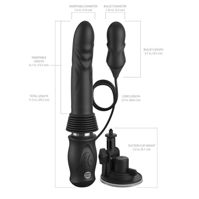 Miniature : FF Series Ultimate Silicone Thruster - Black