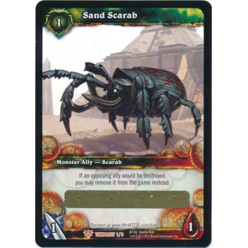 Sand Scarab - Loot Card - Unscratched