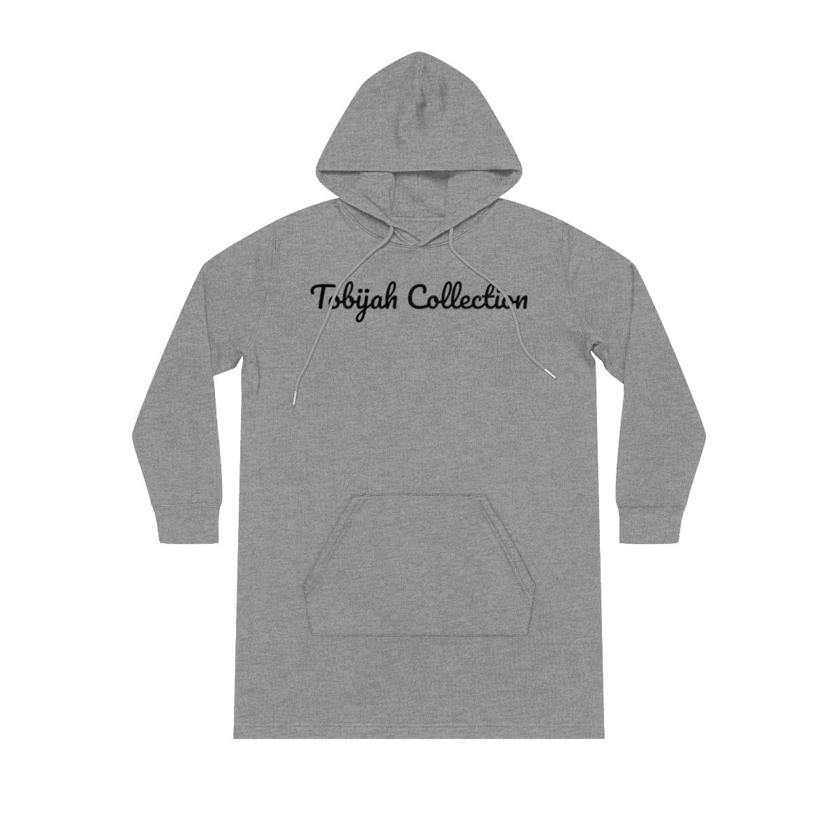 Grey Streeter Hoodie Dress- Tobijah Collection