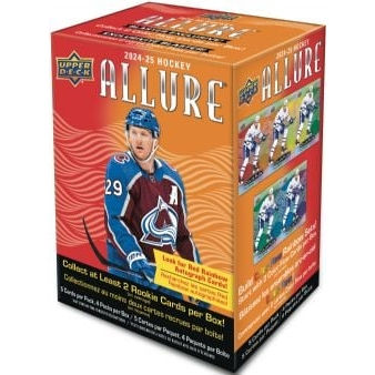 Box (4-pack) 2024-25 HOCKEY UPPER DECK ALLURE BLASTER (P5/B4)Hockey Blaster pack