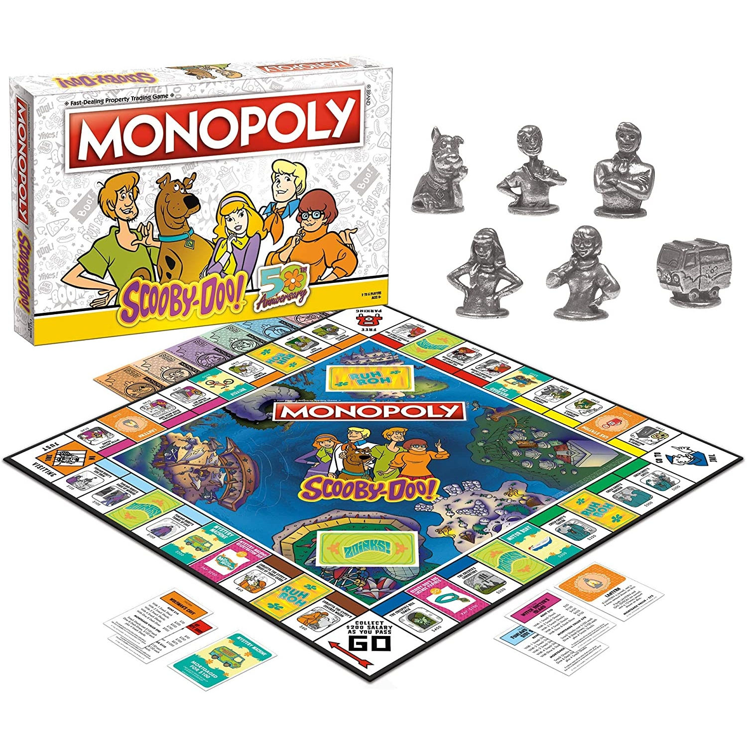 MonopoLy SCOOBY-DOO board game R20200824 pk2 R20221212-1-33
